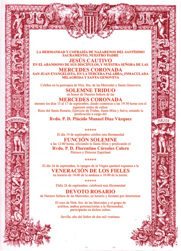 convocatoria cultos mercedes 2021