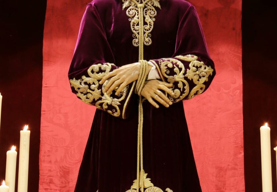 Tareas menores de conservación sobre Nuestro Padre Jesús Cautivo